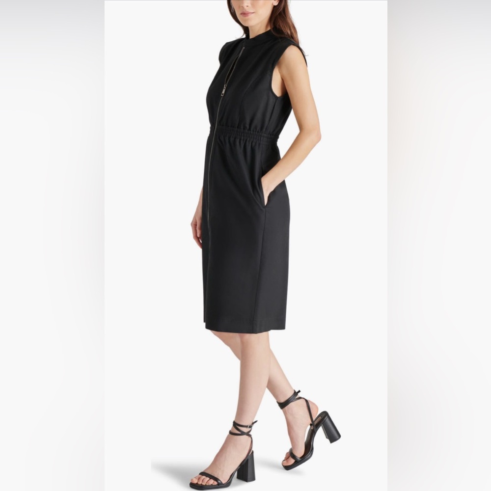 Rey Zip Front Dress by Steve Madden
